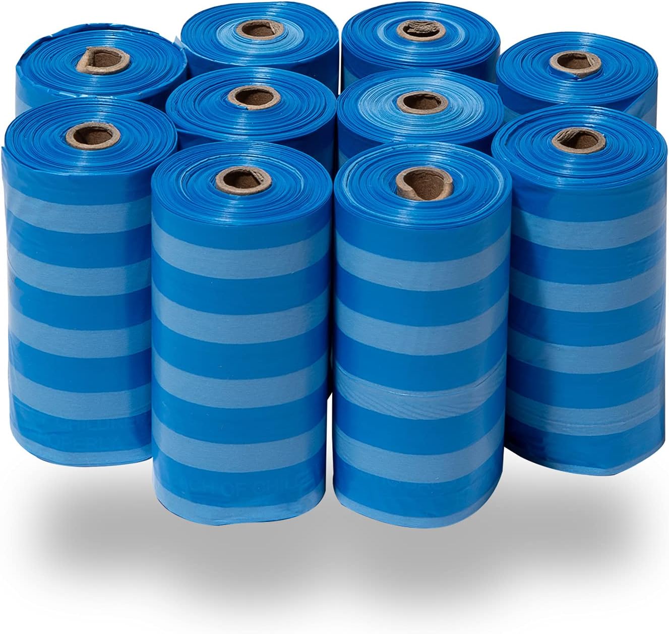 Dog Poop Bags for Waste Refuse Cleanup, Doggy Roll Replacements for Outdoor Puppy Walking and Travel, Leak Proof and Tear Resistant, Thick Plastic - Turquoise, 360 Bags