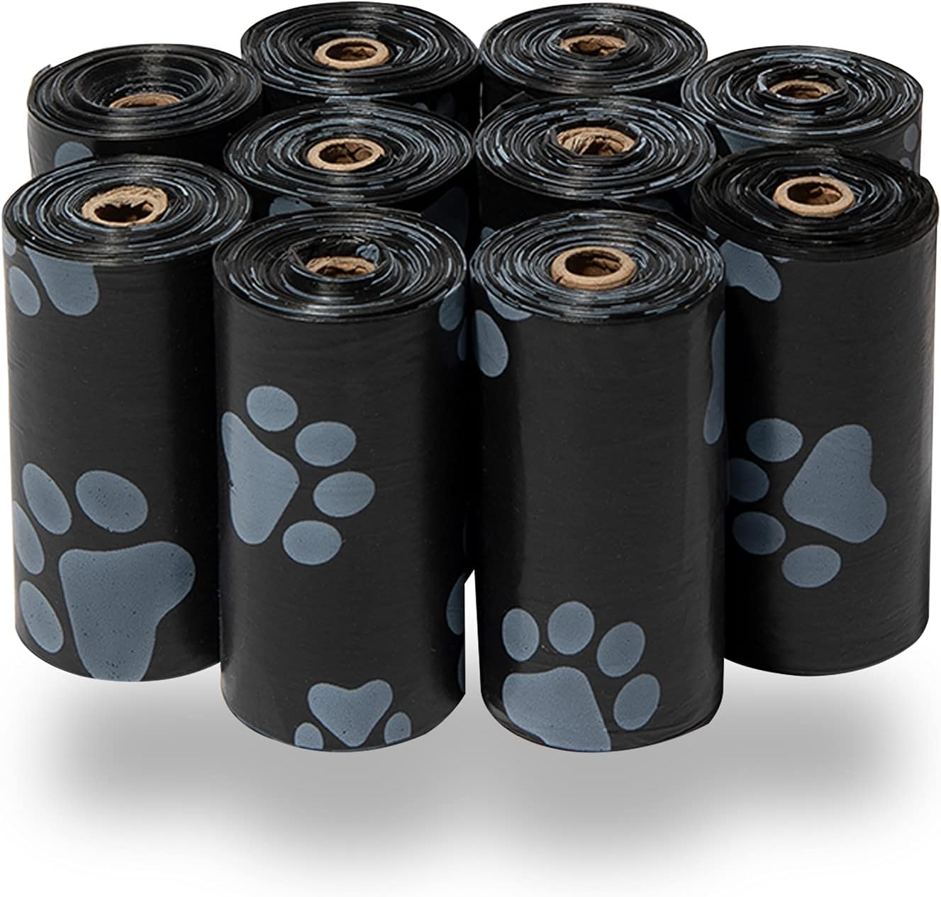 Dog Poop Bags for Waste Refuse Cleanup, Doggy Roll Replacements for Outdoor Puppy Walking and Travel, Leak Proof and Tear Resistant, Thick Plastic - Turquoise, 360 Bags