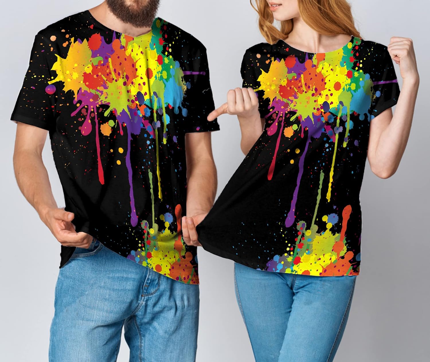 Mens Womens Graphic T-Shirts Unisex 3D Printed Short Sleeve Shirts Tops