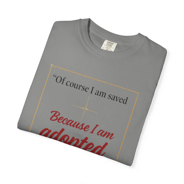 Adopted Unisex Garment-Dyed T-shirt