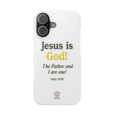 Jesus Is God Slim Cases