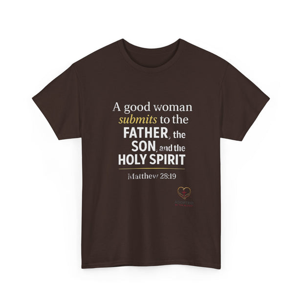 The Faithful Woman Unisex Heavy Cotton Tee
