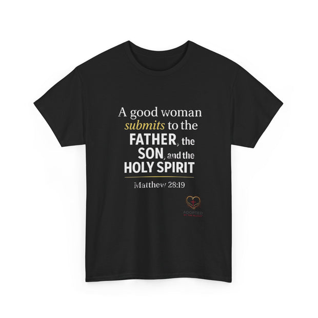 The Faithful Woman Unisex Heavy Cotton Tee