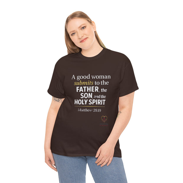 The Faithful Woman Unisex Heavy Cotton Tee