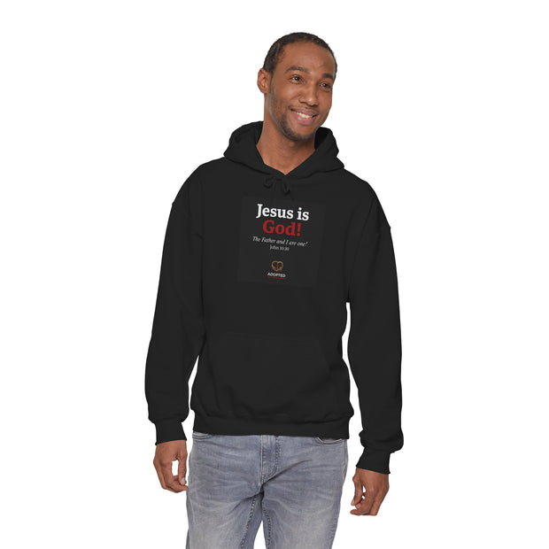 Jesus Is God Unisex Heavy Blend™ Hooded Sweatshirt