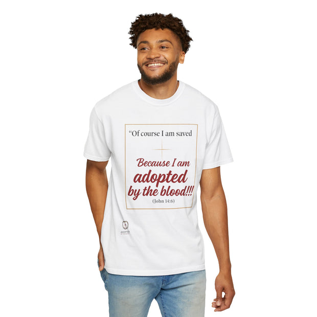 Adopted Unisex Garment-Dyed T-shirt