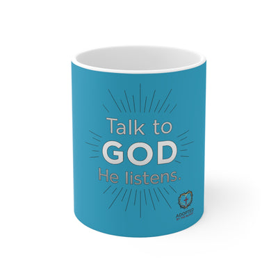 Talk To God Mug 11oz