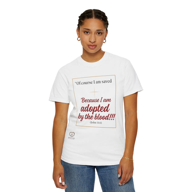 Adopted Unisex Garment-Dyed T-shirt