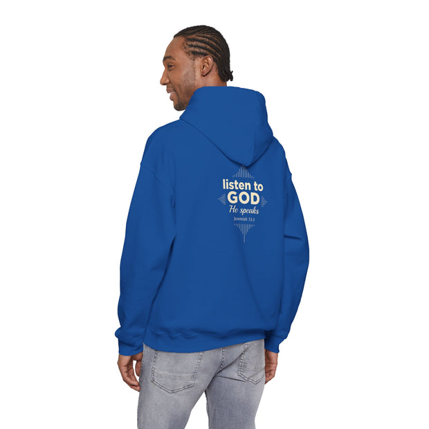 Talk To God Unisex Heavy Blend™ Hooded Sweatshirt