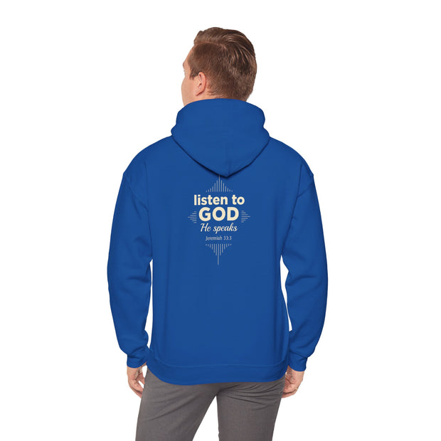 Talk To God Unisex Heavy Blend™ Hooded Sweatshirt