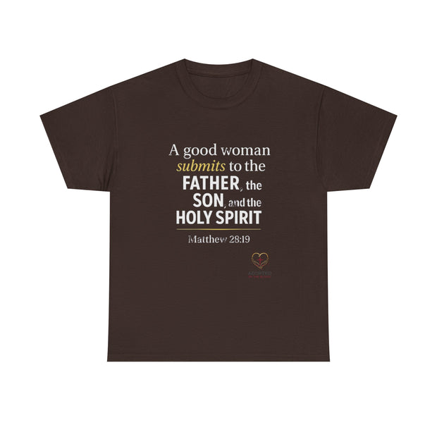 The Faithful Woman Unisex Heavy Cotton Tee