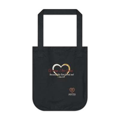 Loved First Organic Canvas Tote Bag