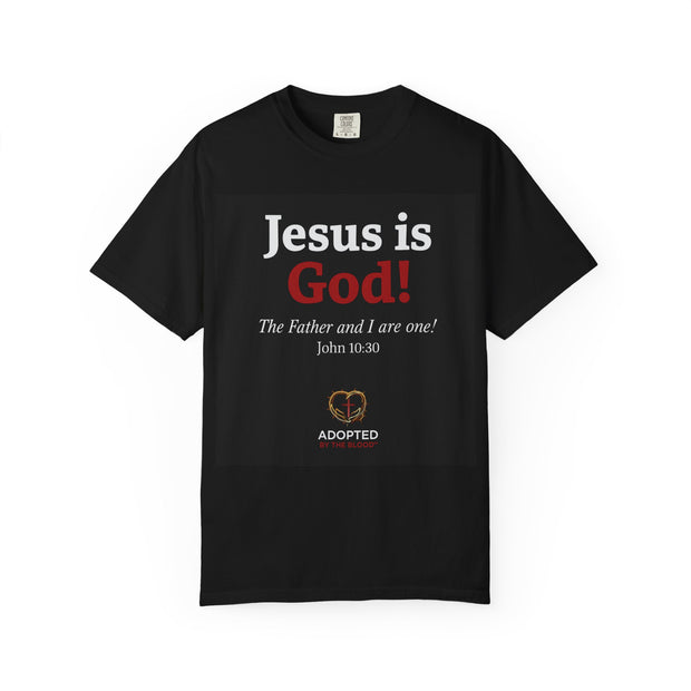 Jesus Is God Unisex Garment-Dyed T-shirt