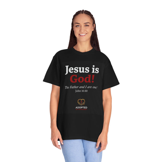 Jesus Is God Unisex Garment-Dyed T-shirt