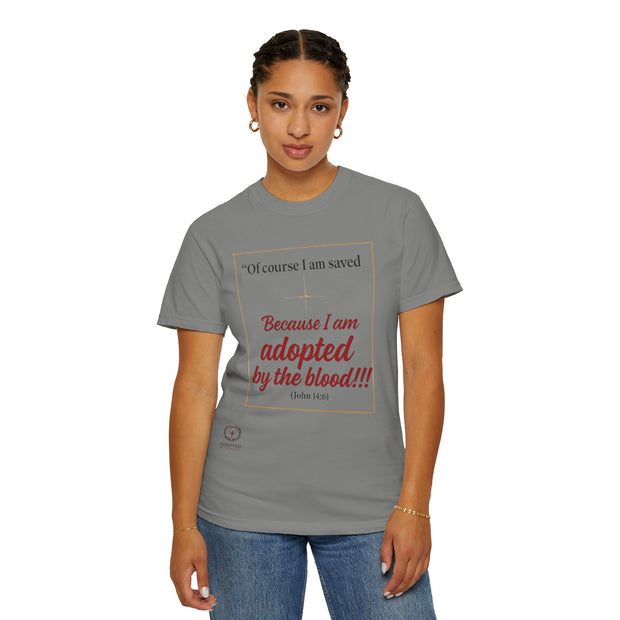 Adopted Unisex Garment-Dyed T-shirt