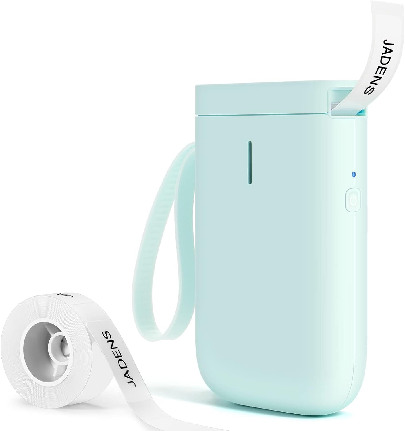 Label Maker Machine with Tape, Portable Bluetooth Label Printer for Storage, Light Pink