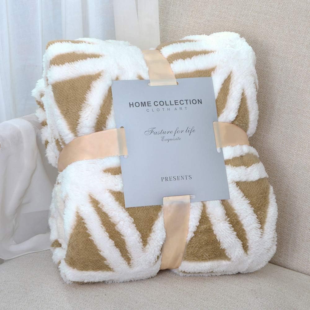 Sherpa Fleece Blanket 71X80 Fuzzy Soft Throw Blanket Dual Sided Blanket for Couch Sofa Bed (Grey, 71''X 80'')