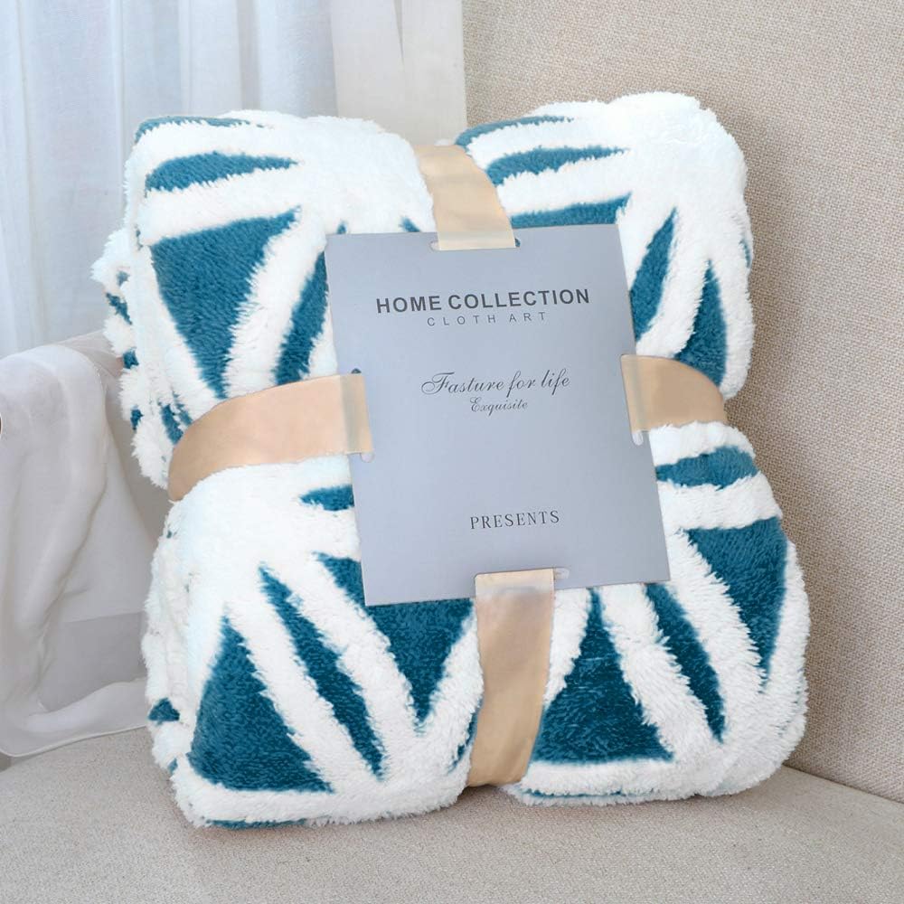 Sherpa Fleece Blanket 71X80 Fuzzy Soft Throw Blanket Dual Sided Blanket for Couch Sofa Bed (Grey, 71''X 80'')