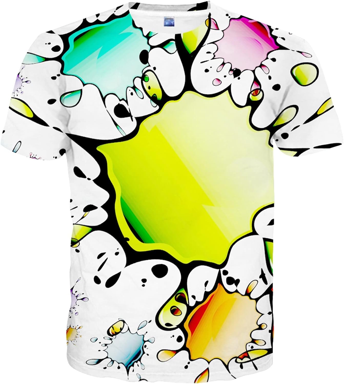 Mens Womens Graphic T-Shirts Unisex 3D Printed Short Sleeve Shirts Tops