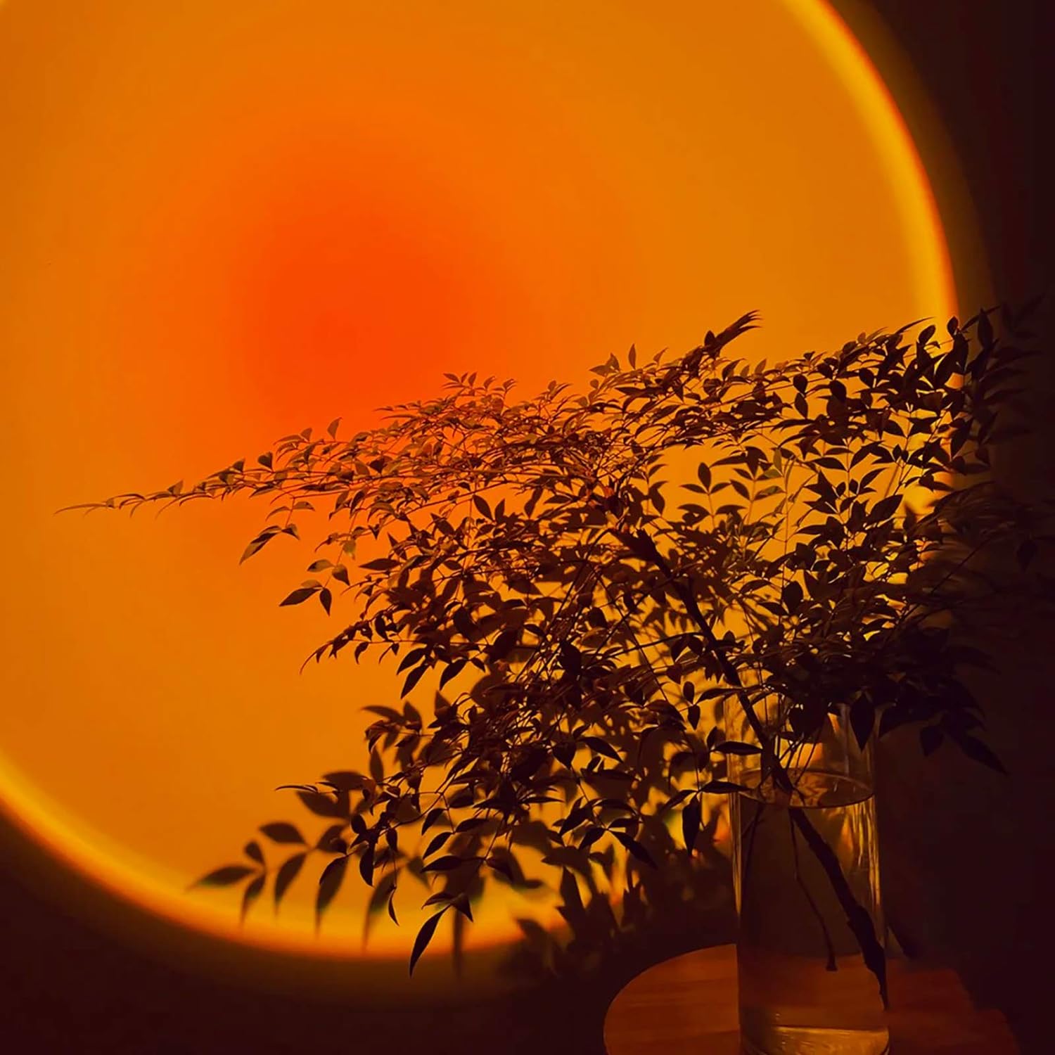 Sunset Lamp Projector, 180 Degree Rotation Sunset Projection Light Led Night Light Floor Lamp with USB Port,Sunset Lamps for Photography Party Bedroom Decor,Christmas Gifts for Women
