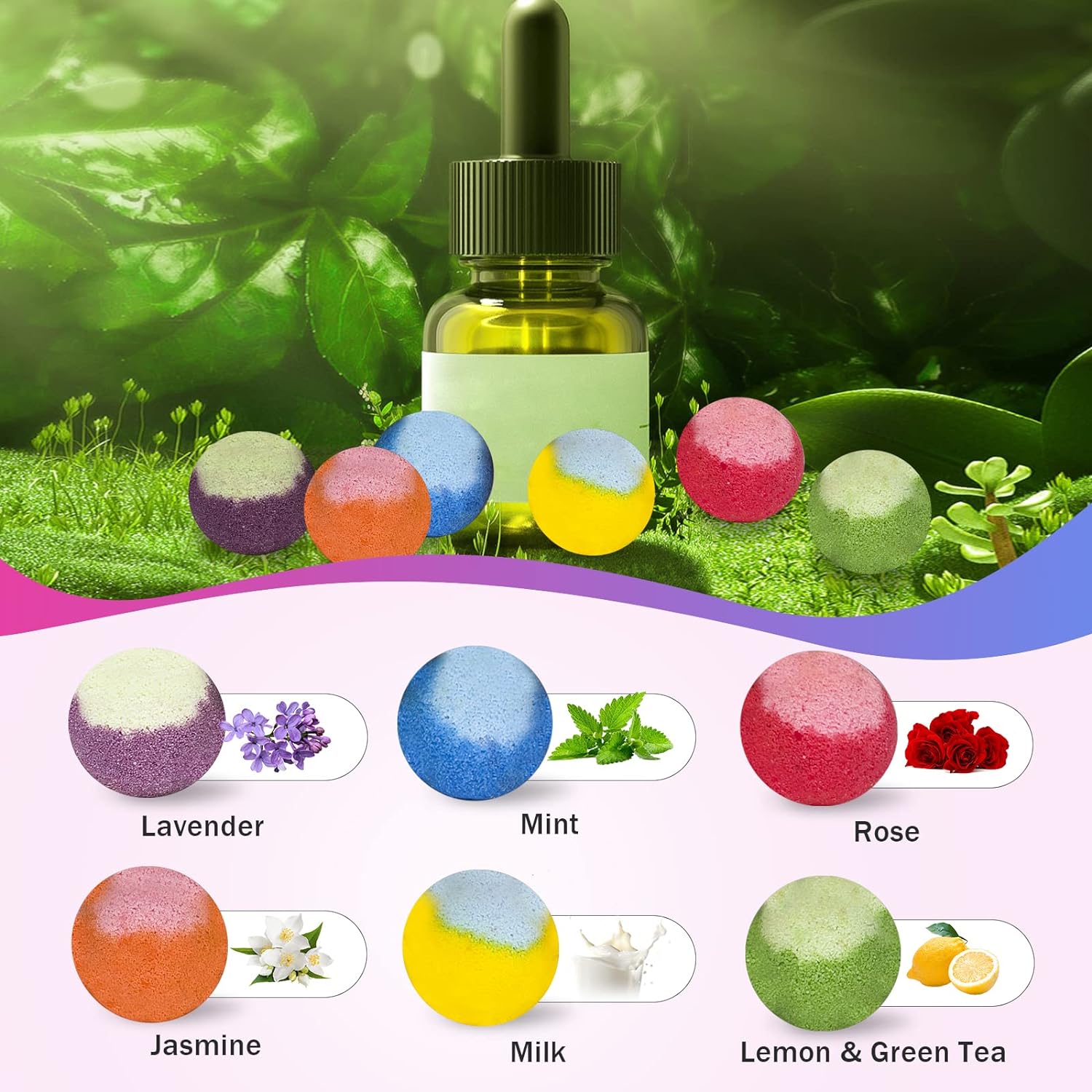 30 Pcs Bath Bomb Gift Set, Natural Organic Mini Bath Bombs, Handmade with Rich Fizz - Best Birthday Gift for Kids/Women/Men, Mother'S Day