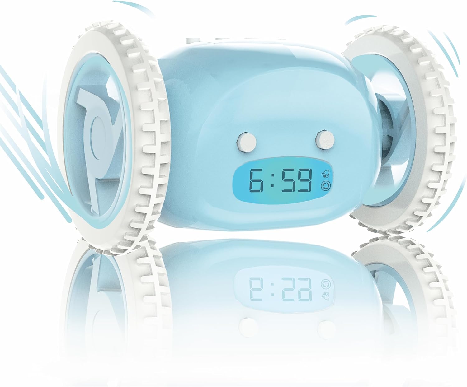 Rolling Alarm Clock